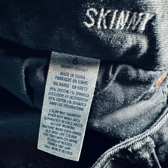 *American Eagle Outfitters Jeans Stretch Dark Denim Wash SZ 6 - Picture 7 of 13